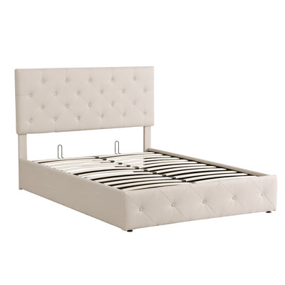 Full Tufted Storage Platform Bed -  Red Barrel StudioÂ®, 7F0F225845ED4904BFEE2EFDCBE47D15