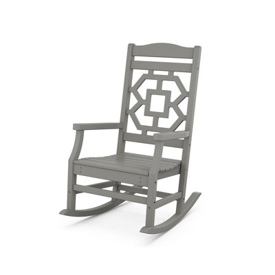 Chaise berçante en plastique POLYWOOD