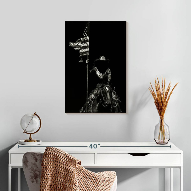Lelar Scratchboard Rodeo VI, 24" H x 16" W