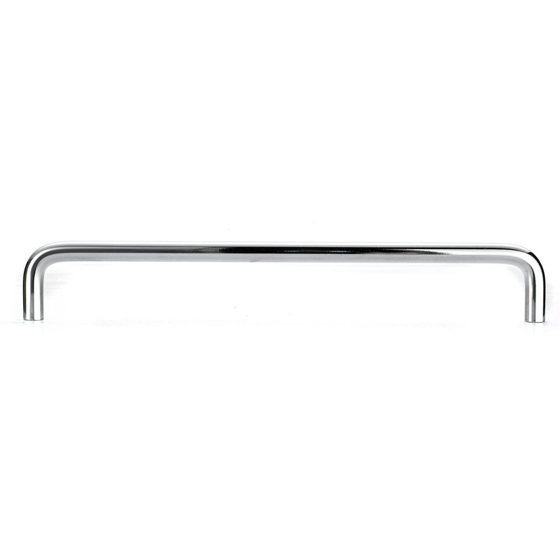 Poignée barre 7 9/16 po en métal, Chrome