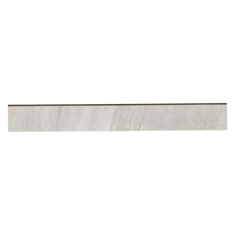 Carreau de faïence en porcelaine émaillée 3 po x 24 po Purestone, Grigio
