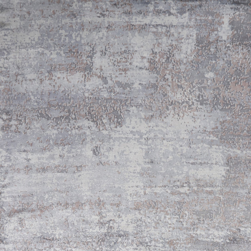 Tapis bleu ardoise Billy-James, Rectangle 3 pi 3 po x 5 pi 3 po