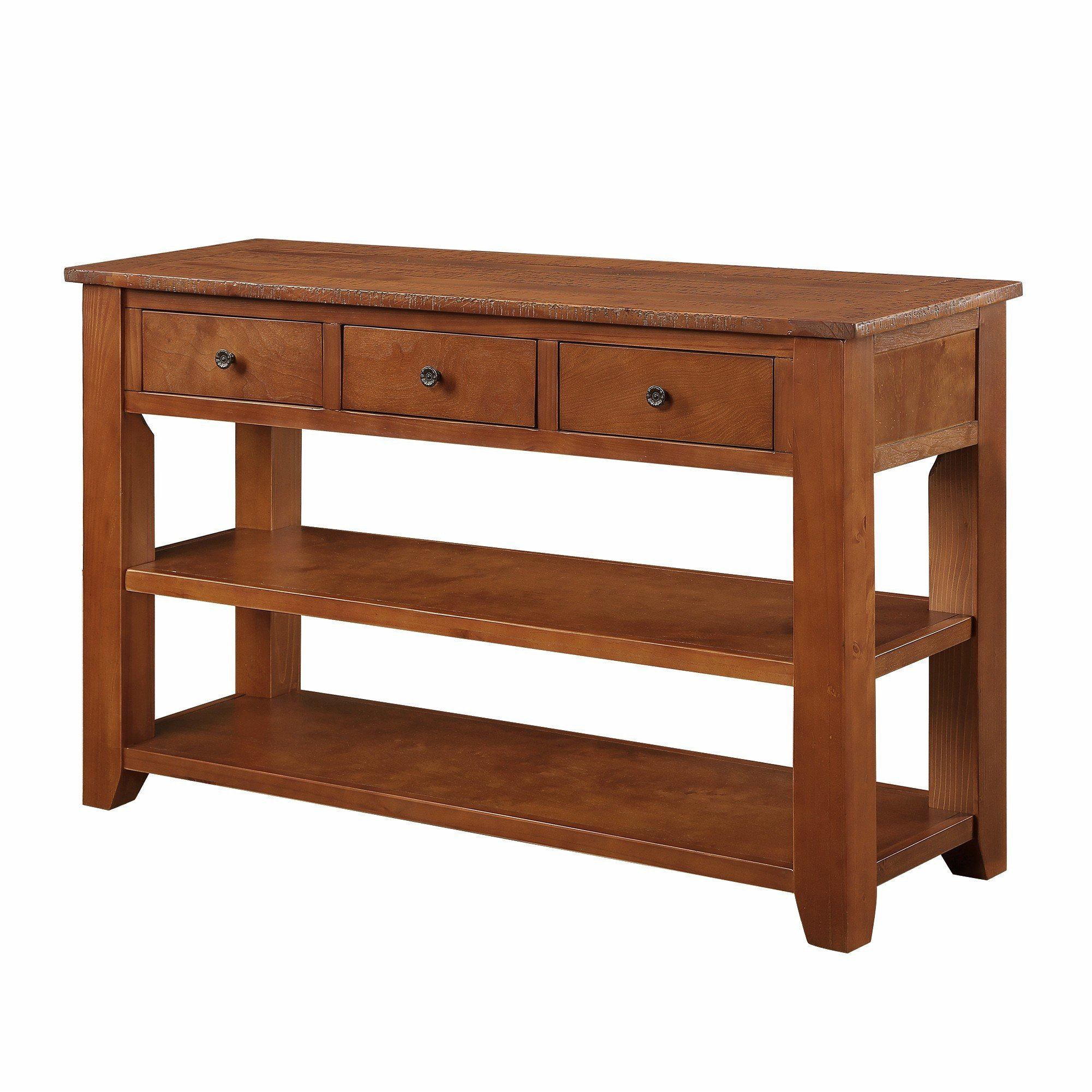 Red Barrel Studio® Anahia 48.82'' Solid Wood Console Table Wayfair
