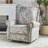 Adella 34'' W Rocking Swivel Nursery Recliner-75660724