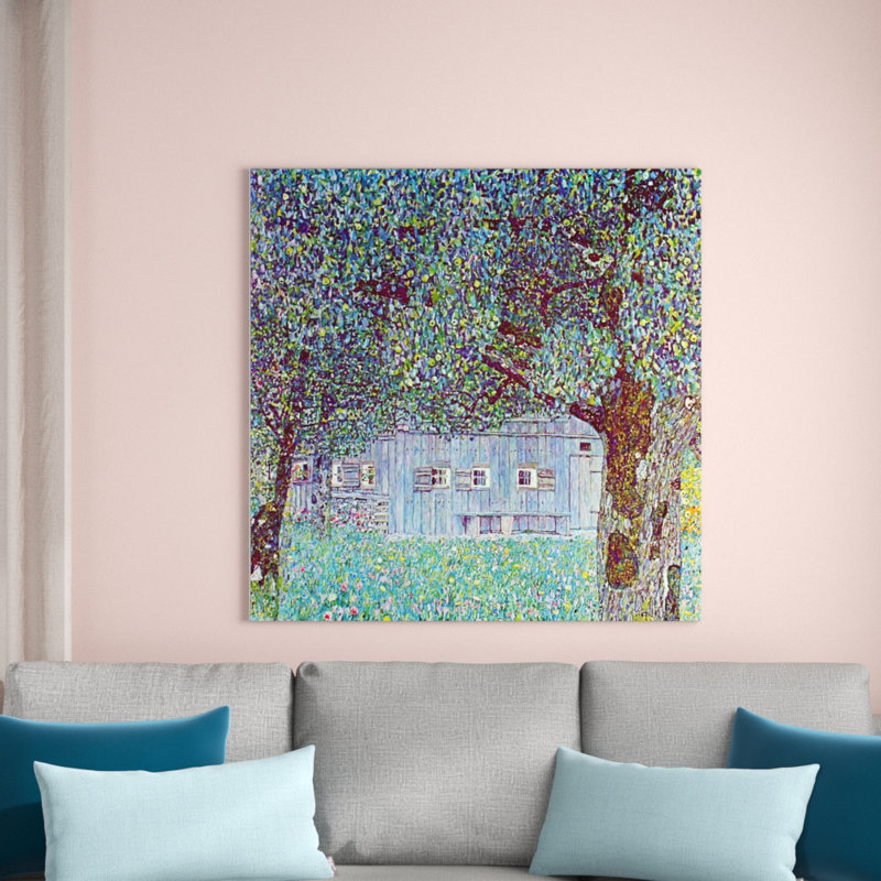 Gustav Klimt - Wrapped Canvas Painting, 70cm H x 70cm W x 1.8cm D