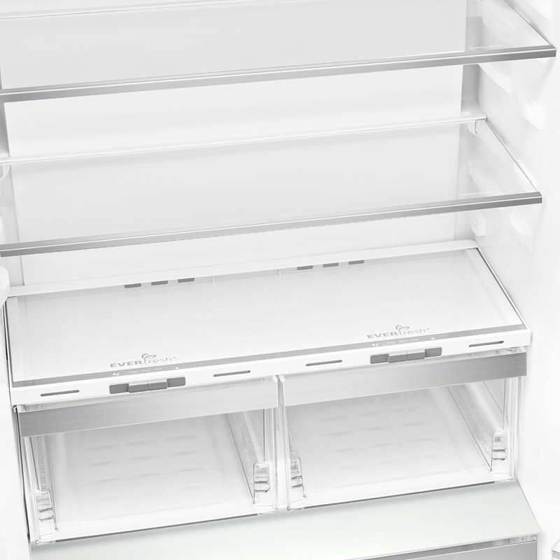 30" Freestanding Bottom-Mount, W/Handles, Auto Ice Maker