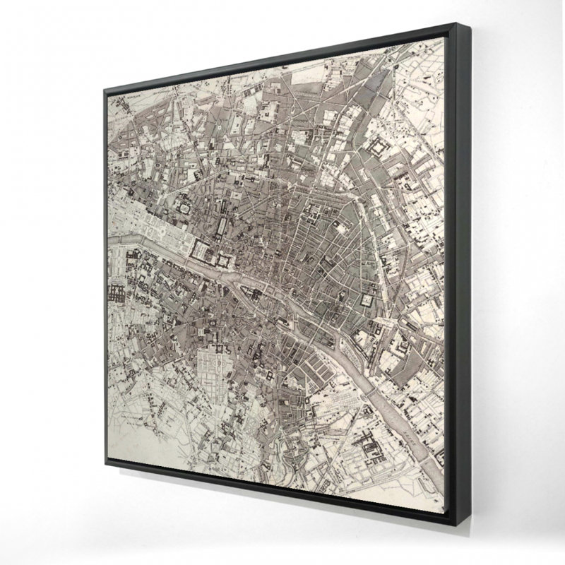 Impression sur toile Paris