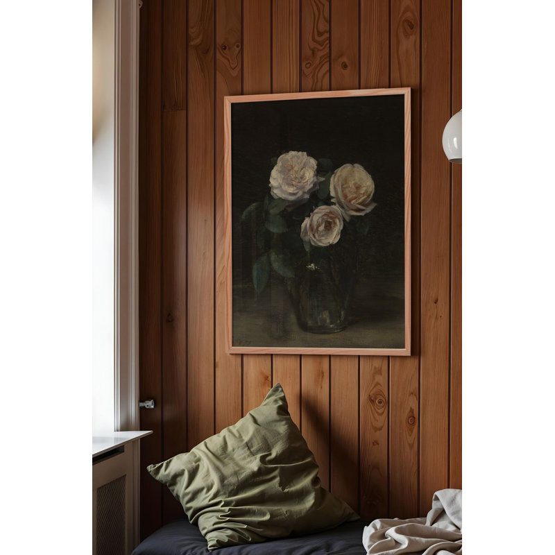 Peinture décorative encadrée