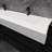 Albizu 91" Wall-Mounted Double Bathroom Vanity-69316015