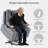 Power Lift Recliner with Massage & Heat, Independent Adjustable Headrest, USB Ports & Cup Holders – 40" Wide Multi-Functional Power Glinder Chair, Gray-1940835533