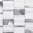 Initial Cuboid 11.82 in. x 11.82 in. Geometric Glossy Glass Mosaic Tile-40611749