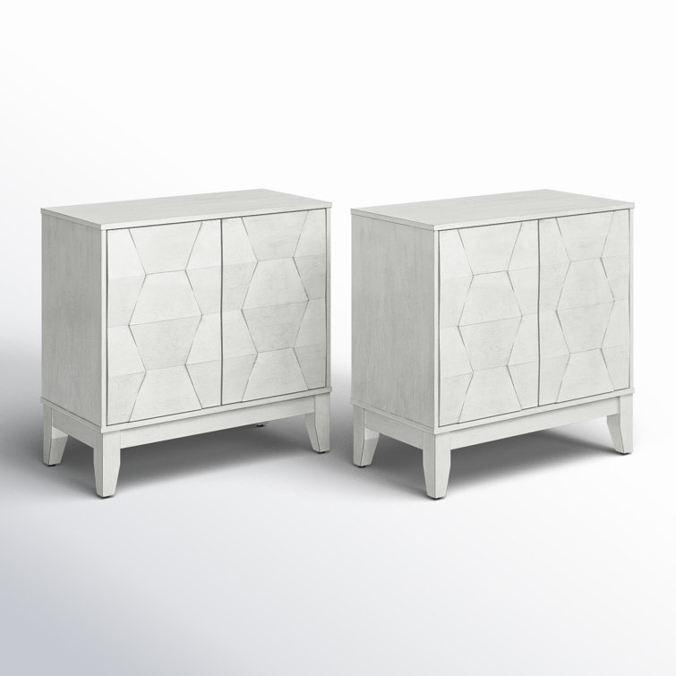 Whisnant Contemporary 2 - Door Storage Cabinet with Adjustable Shelves