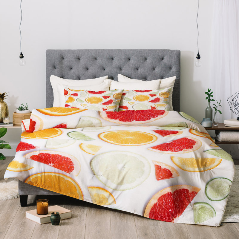 Modern & Contemporary Polyester Geometric Shapes Comforter, King Comforter  
