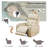 Beige Breathing Leather Recliner Chair