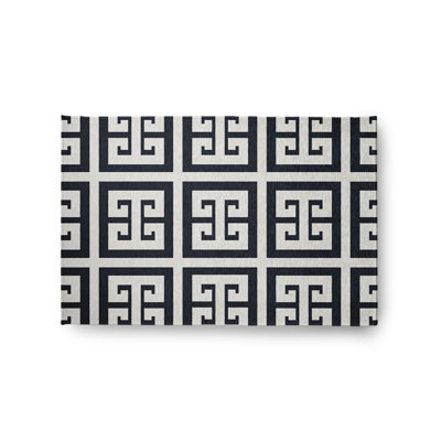 Subline Chenille Geometric Indoor Rug