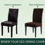 Box Cushion Dining Chair Slipcover-1327799780