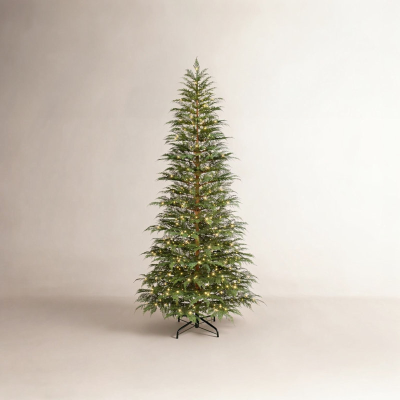9' Pre-Lit Cypress Christmas Tree