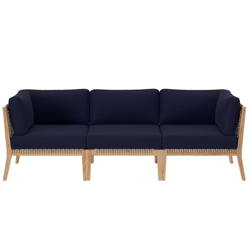 Canapé d'extérieur Clearwater, Bleu marine