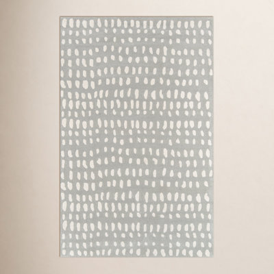 Pacchi Gray Hand-Tufted Abstract Rug