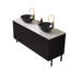 Ensemble de meuble-lavabo autoportant avec évier 60 po Turio 