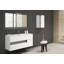 Ensemble de meuble-lavabo mural simple 24 po Malika-331318909