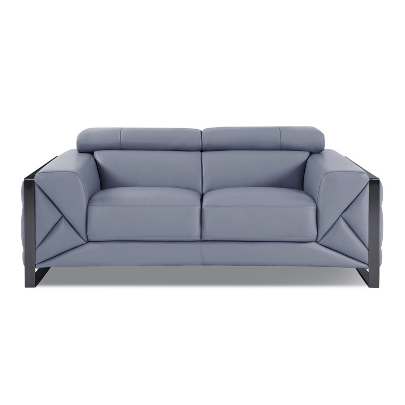 Causeuse en cuir italien Global United Luxury
