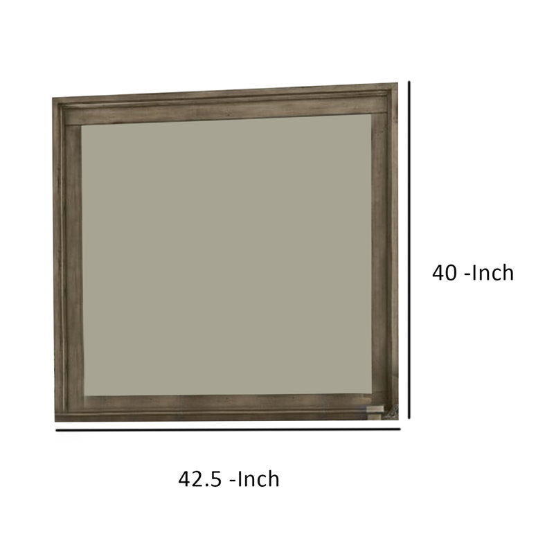 Afjol Flat Wall Mirror