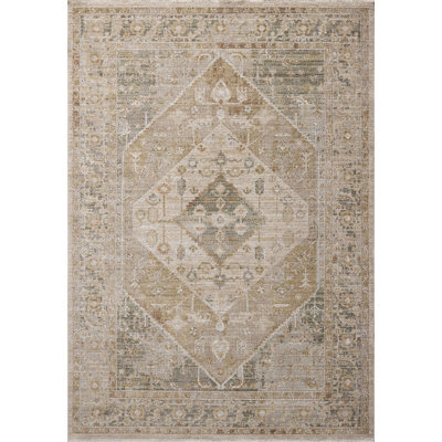 Amber Lewis x Loloi Nella Lagoon / Sand Area Rug