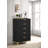 Paulk 5-drawer Bedroom Chest Black-2028037933