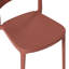 Chaise de salle à manger d'extérieur empilable (ensemble de 2)-1982942684
