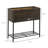 Rattan Appearance Raised Planter with Tool Storage Holder-1680998683