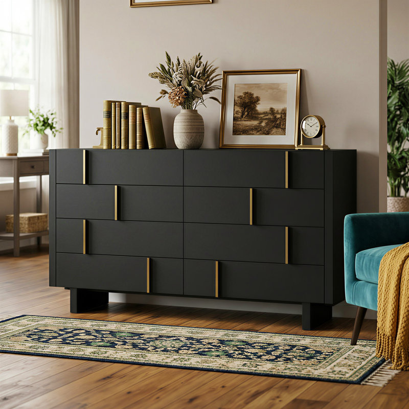 8-Drawer Chest With Modern Design
