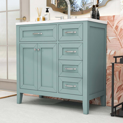 Meuble-lavabo 36 po avec lavabo et tiroirs 36 po