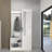 Hall Tree With Mirror