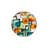 Multi Color Thick Striped Themed Decorative Machine Washable Area Rug-1593610152