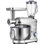 6 pintes Batteur sur socle multifonctionnel 6 en 3 avec hachoir à viande et mélangeur à jus 6 en 3