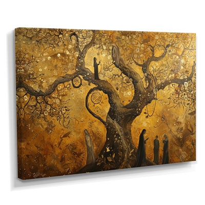 «Teachings By The Ancient Tree Vintage», décoration murale arbre