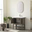 Meuble-lavabo simple 30 po avec plateau en céramique Cheriton-315932744