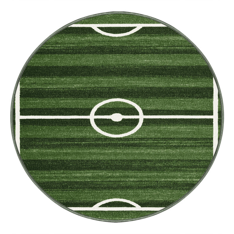  Tapis lavable de sport futsal, Rond 7 pi