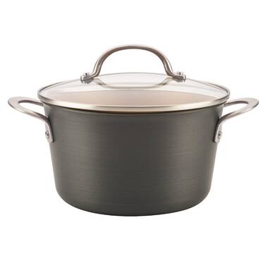 Gotham Steel 5 QT Nonstick Stock Pot with Glass Lid - Bed Bath & Beyond -  14819684