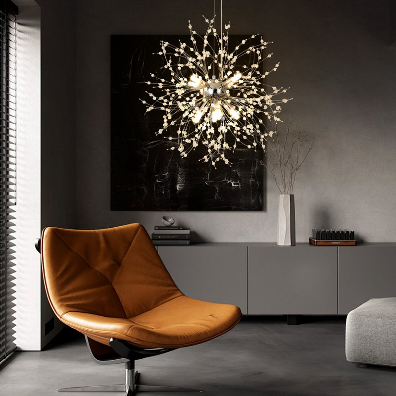 Chandelier, Chrome