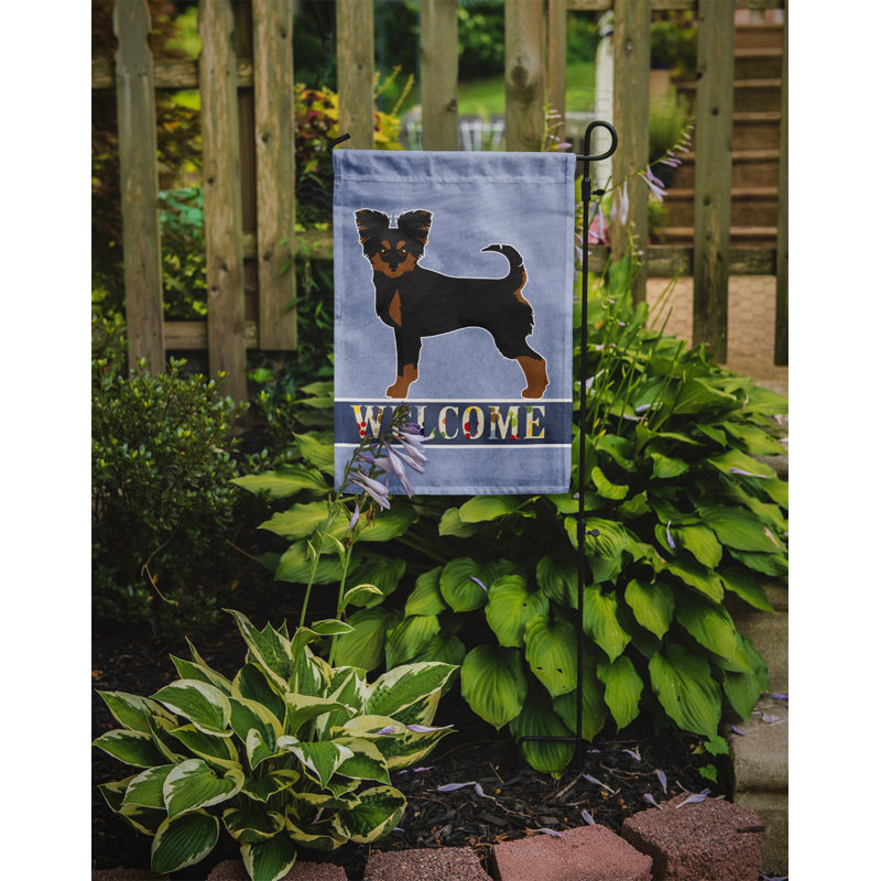Drapeau impérial Shih Tzu Welcome Garden taille 9EC59815D20042D399EE9FCE8498D299, Chion noir