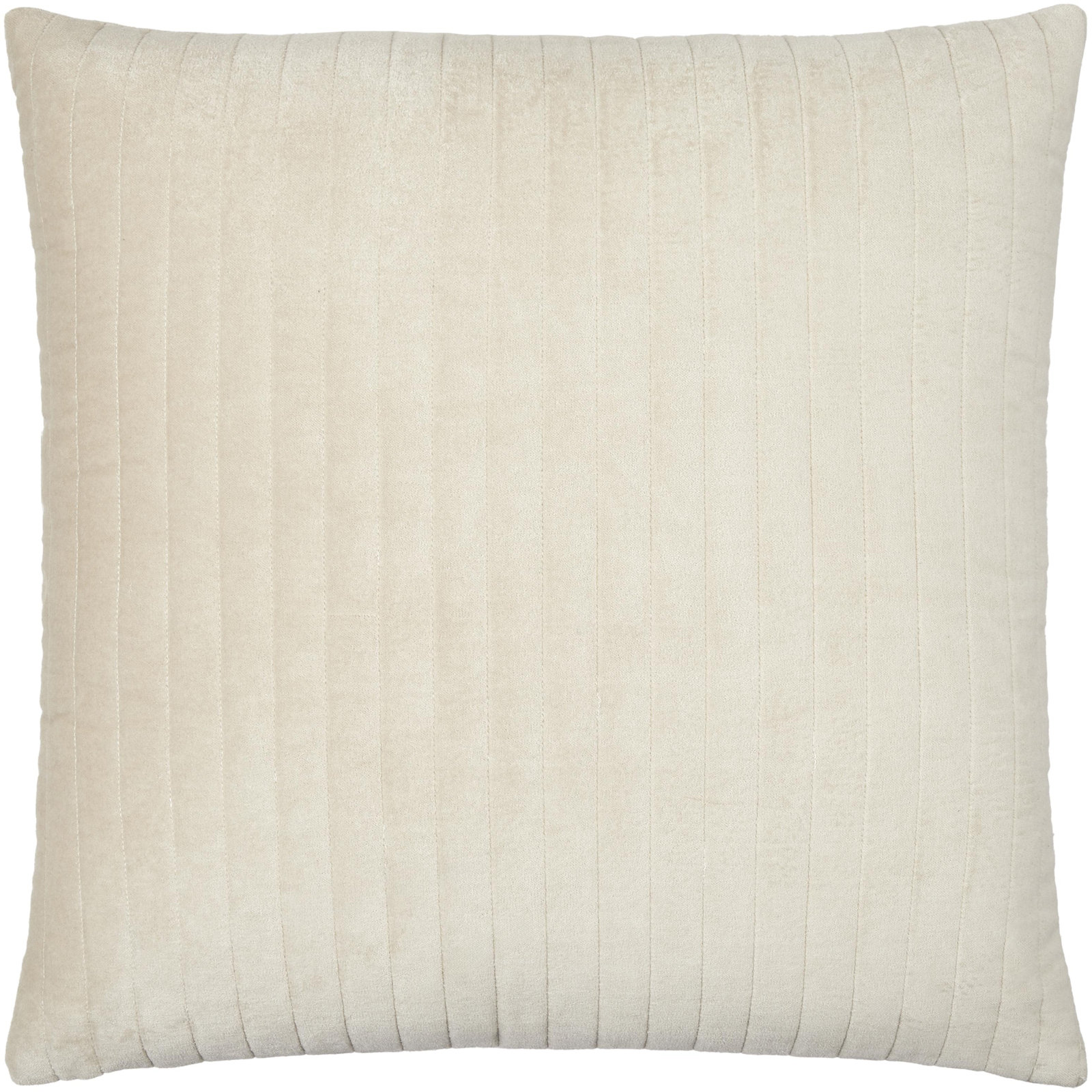 22" x 22", Oatmeal, Polyester/Polyfill
