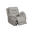 Fauteuil inclinable électrique 40 po en cuir respirant avec lumière DEL et port USB