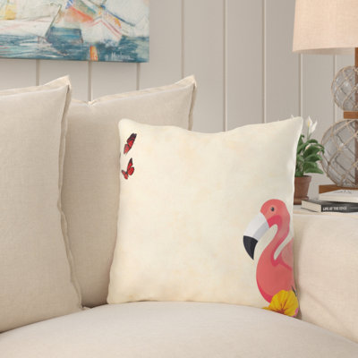  Coussin Flamingo