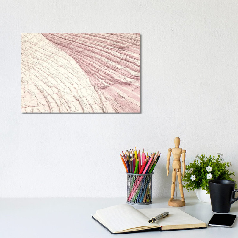 Coyote Buttes VI Blush 1 Piece Wrapped Canvas Wall Art, 20.32 cm H x 30.48 cm W