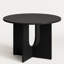 43.3-inch Wood Round Dining U-shaped Leg Table for 4-6-388171721