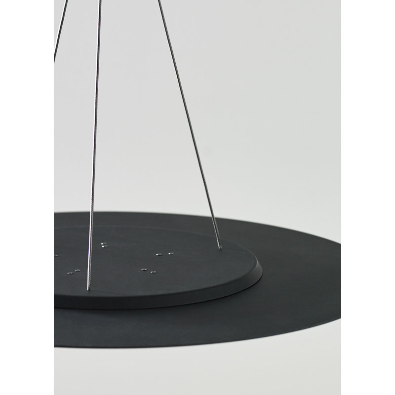 Ponte 5 - Light LED Pendant, Nightshade Black