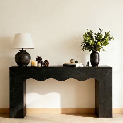 Retro Minimalist Practical Console Table