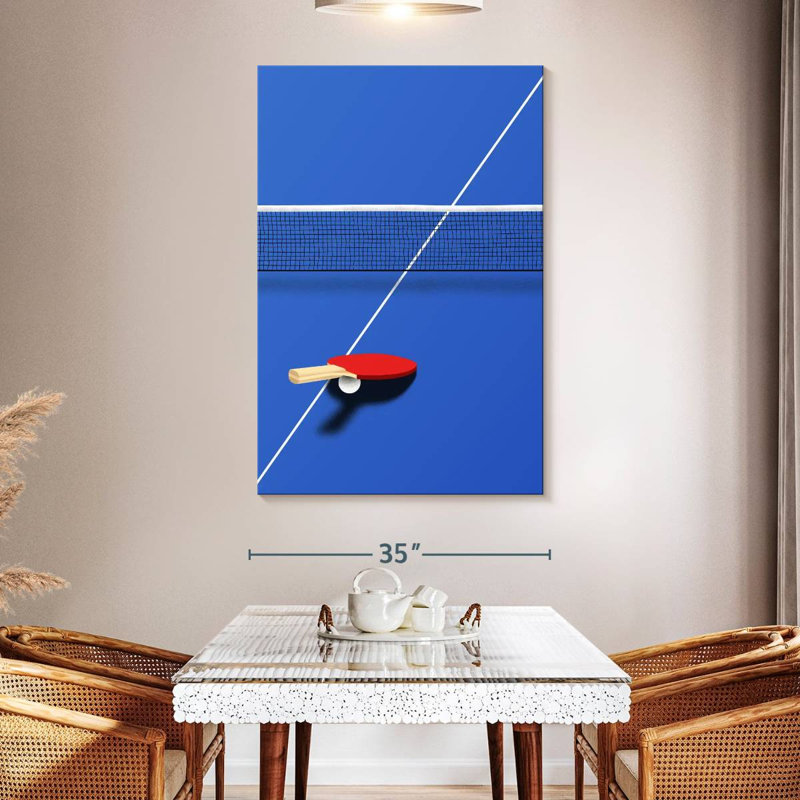 Sireci Pingpong, 51" H x 34" W